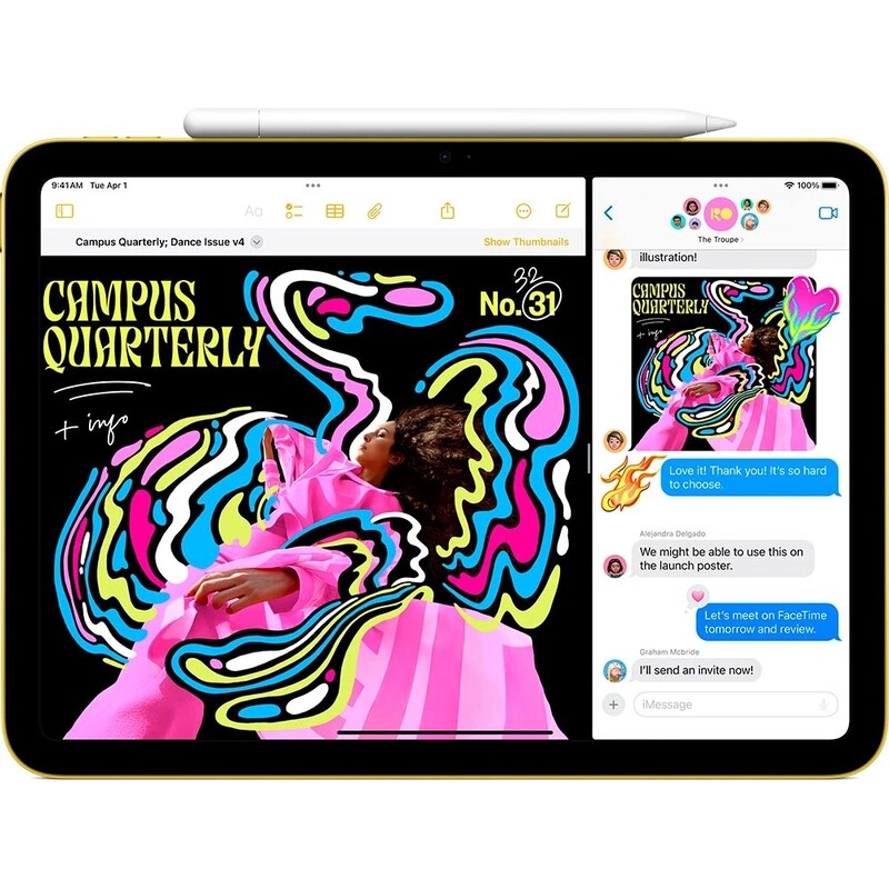 Планшет Apple iPad 11" Wi-Fi 128GB Pink (MD4E4TY/A)