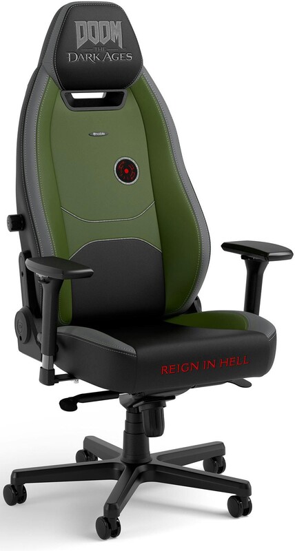 Крісло для геймерів Noblechairs Legend Doom The Dark Ages Edition (NBL-LGD-PU-DDA)
