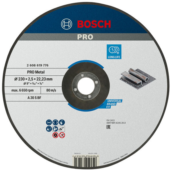Круг відрізний Bosch Professional Standard (2.608.619.776)