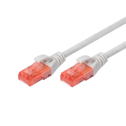 Патч-корд Digitus Cat.6 UTP, 25м, AWG 26/7, Cu, LSZH, сірий (DK-1617-250)