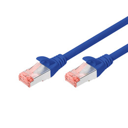 Патч-корд Digitus Cat.6 S/FTP, 10м, AWG 27/7, Cu, LSZH, синій (DK-1644-100/B)