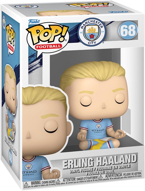 Коллекционная фигурка Funko POP Football: FC Manchester City - Erling Haaland (5908305250425)