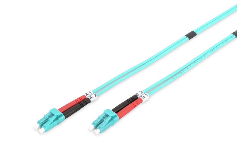 Оптический патч-корд Digitus LC/UPC-LC/UPC, 50/125, MM, OM3, duplex, 7м (DK-2533-07/3)