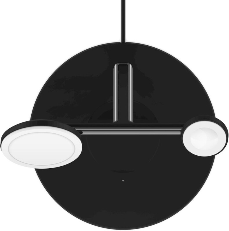 Беспроводное зарядное устройство Belkin BoostCharge Pro 3-in-1 Wireless Charger with MagSafe 15W Black (WIZ032KQBK)