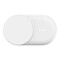 Фото - Беспроводное зарядное устройство Belkin UltraCharge 2-in-1 Foldable Magnetic Charger with Qi2 25W White (WIZ039KQWH) | click.ua