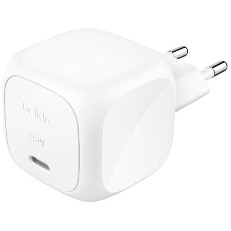 Мережевий зарядний пристрій Belkin BoostCharge Compact USB-C Charger 20W White (WCA011KQWH)