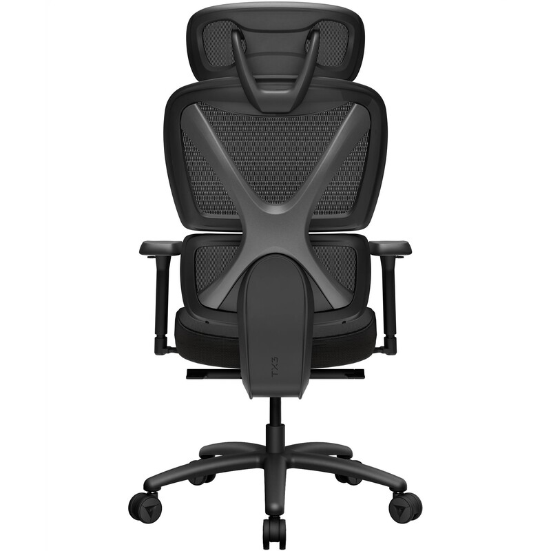 Крісло для геймерів TX3 XTC Cushion Comfy Black (TEGC-3092101.11)