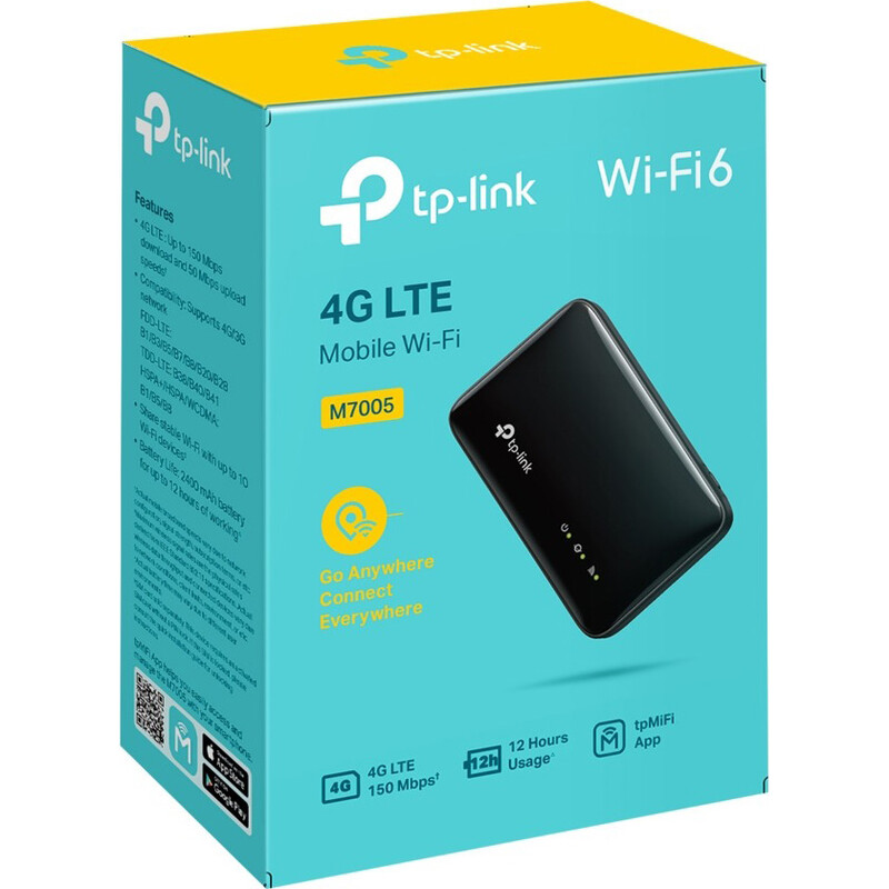 Бездротовий 3G/4G маршрутизатор TP-Link M7005 Black