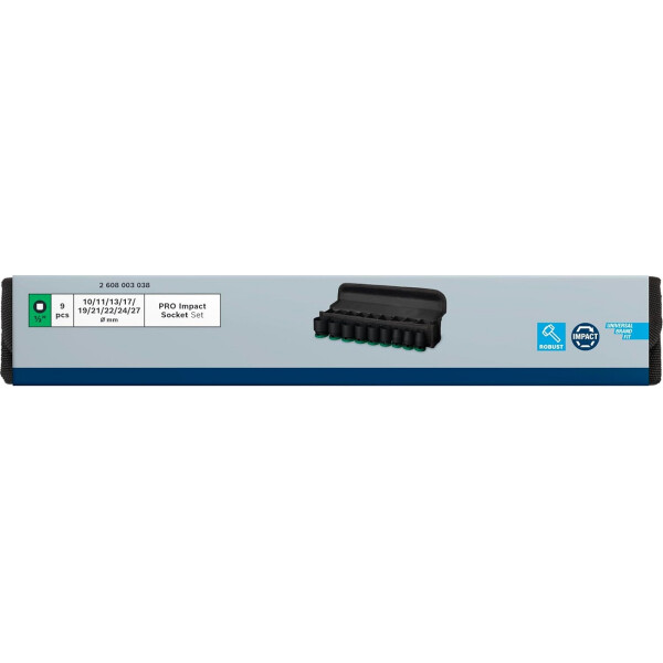 Набiр Bosch Professional Standart 1/2 9шт (2.608.003.038)