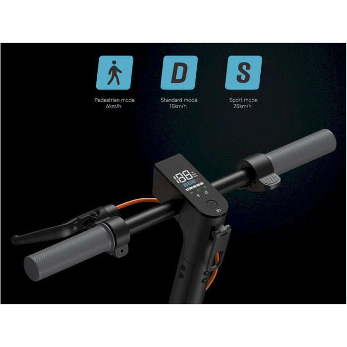 Электросамокат Xiaomi Electric Scooter 6 Lite Black BHR08R6GL