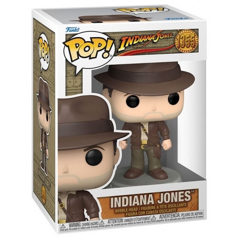 Коллекционная фигурка Funko POP Movies: Raiders of the Lost Ark - Indiana Jones w/jacket (889698592598)