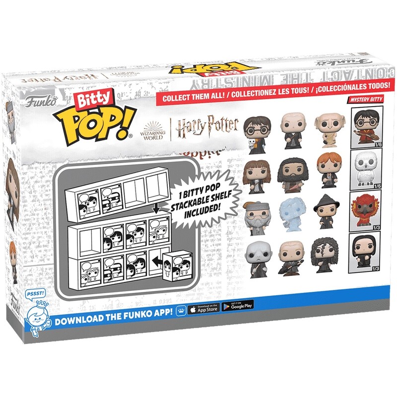 Набор подарочный Funko POP (Bitty): Harry Potter - Harry Potter 4pk (889698713153)