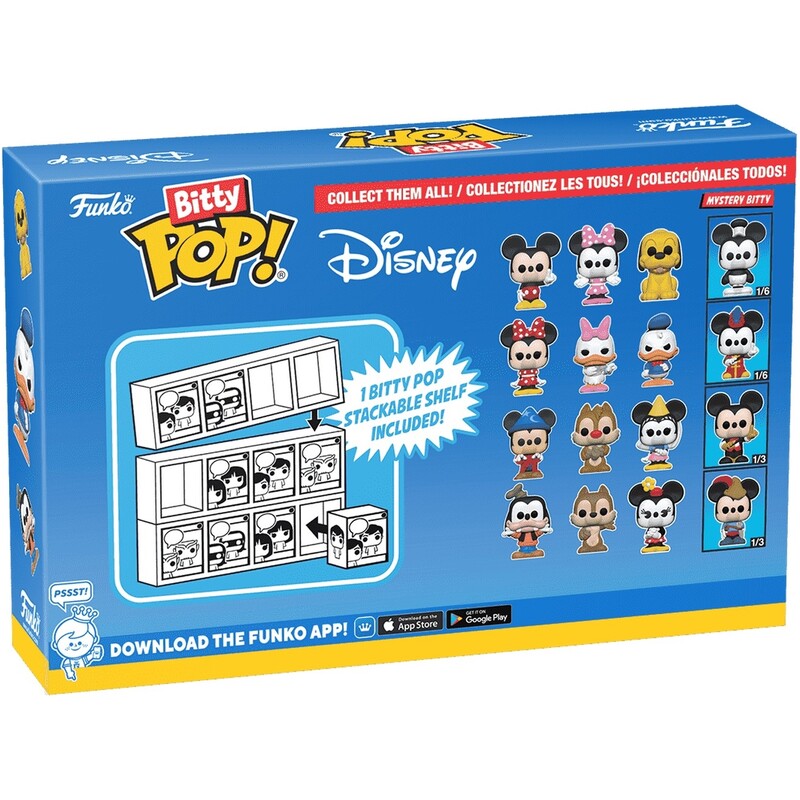 Набор подарочный Funko POP (Bitty): Disney - Minnie 4pk (889698713207)