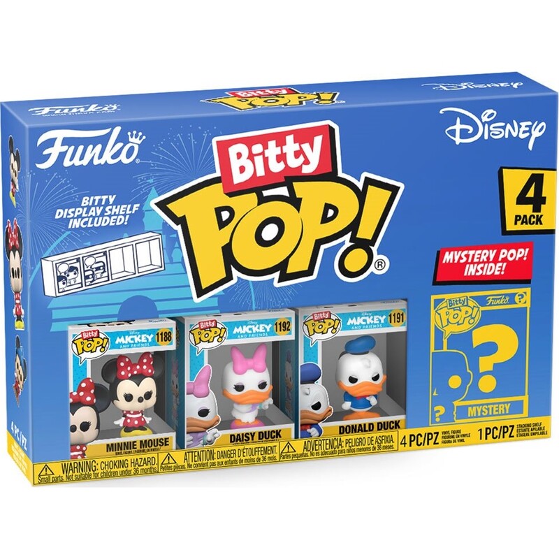 Набор подарочный Funko POP (Bitty): Disney - Minnie 4pk (889698713207)