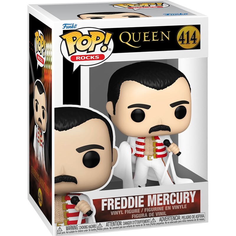 Коллекционная фигурка Funko POP Rocks: Queen- Freddie Mercury With Cape (889698753746)