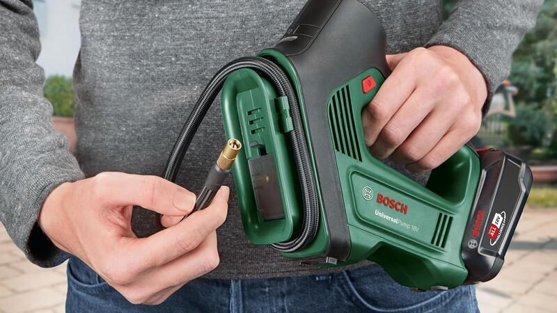 Автомобільний компресор Bosch UniversalPump 18В (0.603.947.100) без АКБ та ЗП