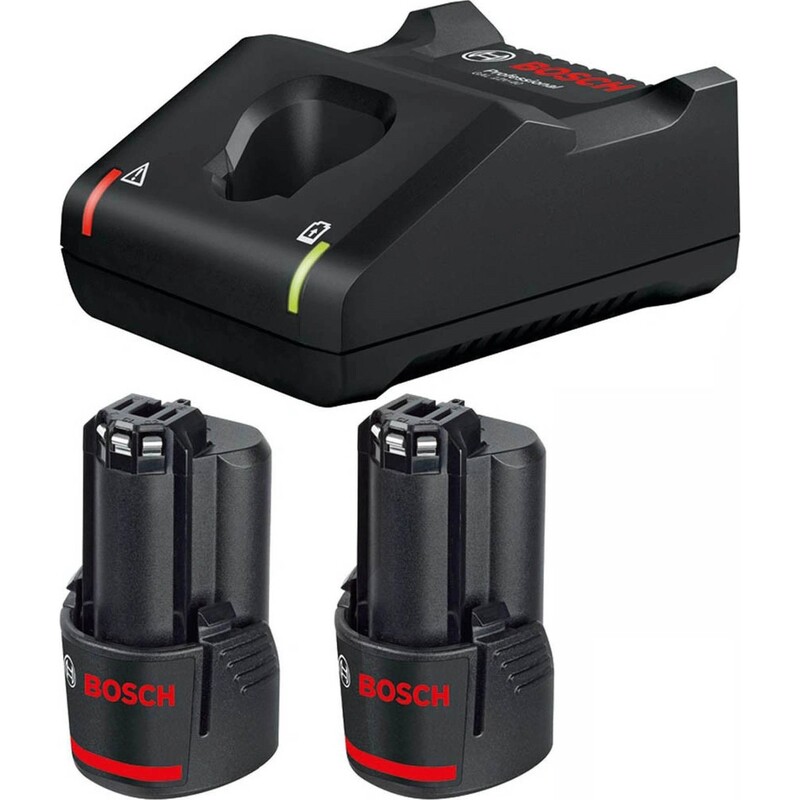 Набір акумулятор і зарядний пристрій Bosch Professional GBA 12В 2х3.0Агод ЗП GAL 12V-40 (1.600.A01.9RD)
