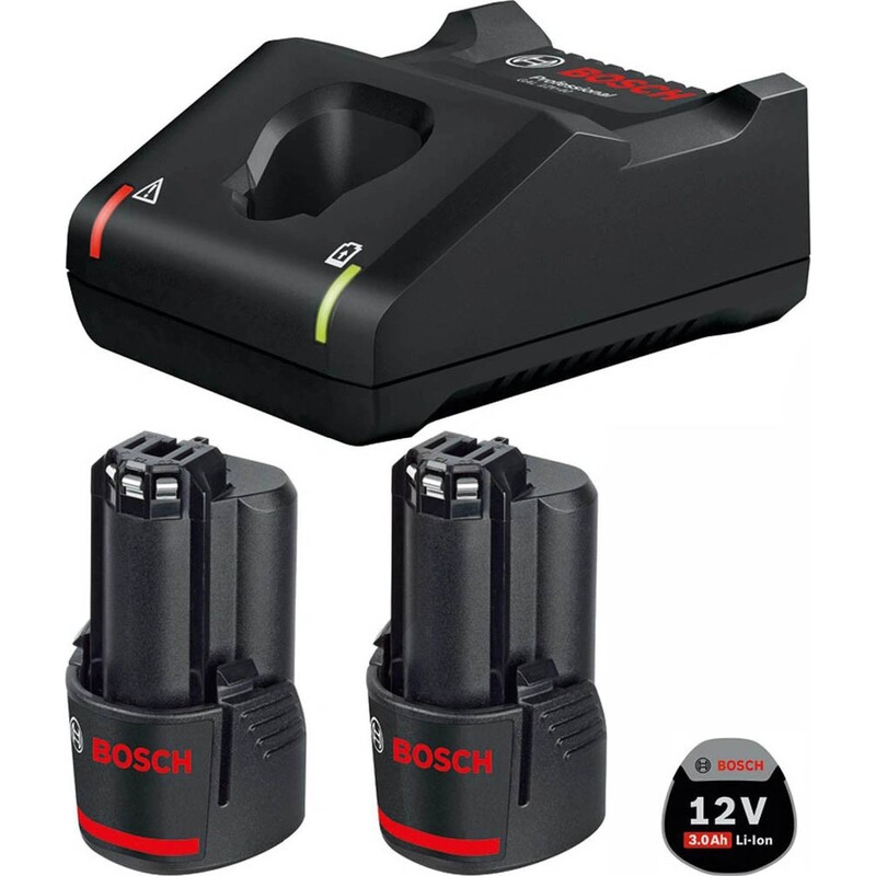 Набір акумулятор і зарядний пристрій Bosch Professional GBA 12В 2х3.0Агод ЗП GAL 12V-40 (1.600.A01.9RD)
