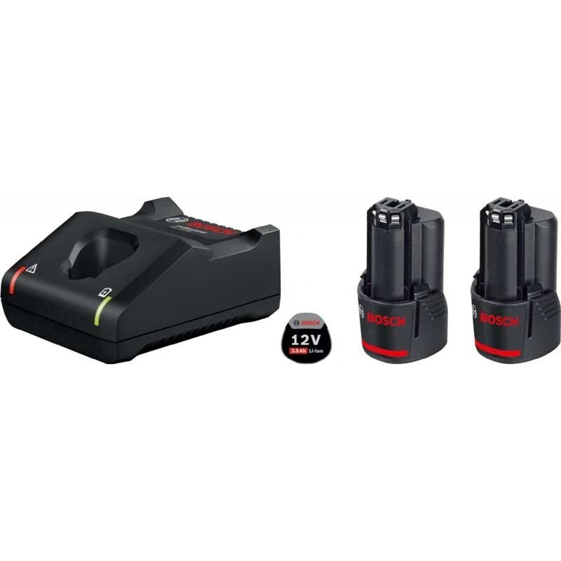 Набір акумулятор і зарядний пристрій Bosch Professional GBA 12В 2х3.0Агод ЗП GAL 12V-40 (1.600.A01.9RD)