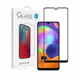 Захисне скло ACCLAB Full Glue для Samsung Galaxy A31 SM-A315 Black (1283126508578)
