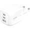 Фото - Мережевий зарядний пристрій Belkin BoostCharge Pro 3-Port GaN Wall Charger 70W White (WCH018HQWH) | click.ua