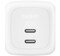 Фото - Мережевий зарядний пристрій Belkin BoostCharge Pro New Dual USB-C GaN Wall Charger 67W + USB-C 1м White (WCH020KQ2MWH-B6) | click.ua
