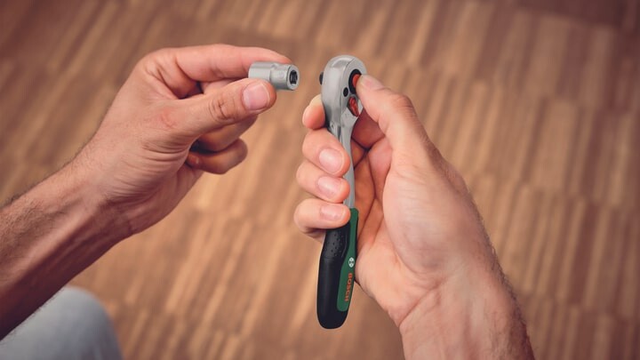 Ключ-тріскачка Bosch, 1/4, 72 зубці (1.600.A03.2VA)