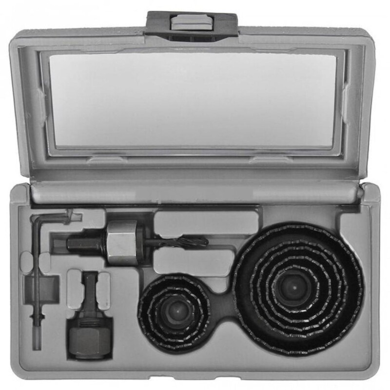 Коронки по дереву Bosch Professional 22,25,29,35,38,44,51,68 мм, 2 адаптери, кейс (2.607.019.450)