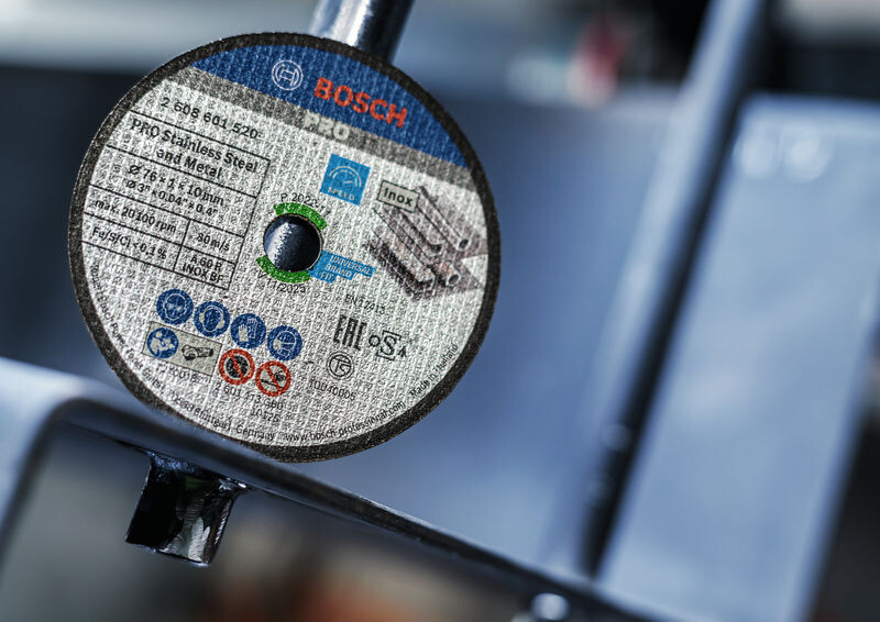 Диск отрезной Bosch Professional Expert для нержавеющей стали, 76х10х1 мм, 5 шт. (2.608.601.520)