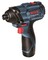 Фото - Дриль-шурупокрут Bosch Professional GSR 120-LI 12В + гайковерт ударний GDR 120-LI акб 2х2Агод, кейс (0.601.9G8.023) | click.ua