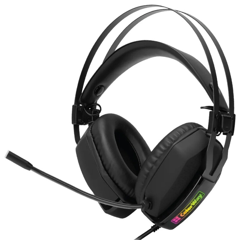Гарнітура СolorWay Hyperblast RGB Black (CW-HPG05BK)