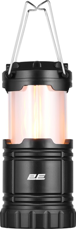 Ліхтар кемпінговий на батарейках 2E Flame 3 Вт складаний Black (2E-PLBL3AA)