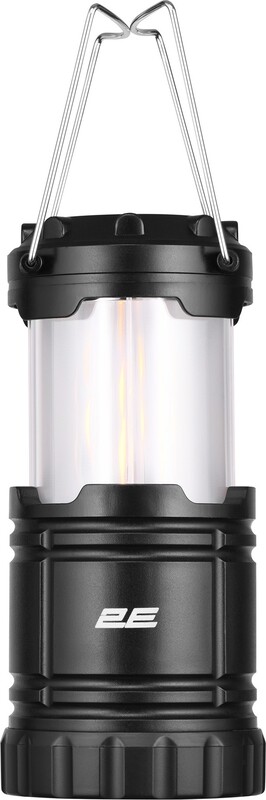 Ліхтар кемпінговий на батарейках 2E Flame 3 Вт складаний Black (2E-PLBL3AA)