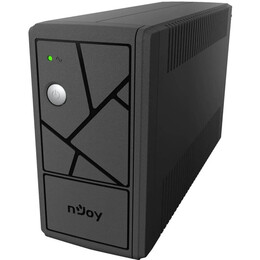 Джерело безперебійного живлення NJOY Keen 600 (UPLI-LI060KU-CG01B) Lin.int., AVR, 2 x евро, USB, пластик