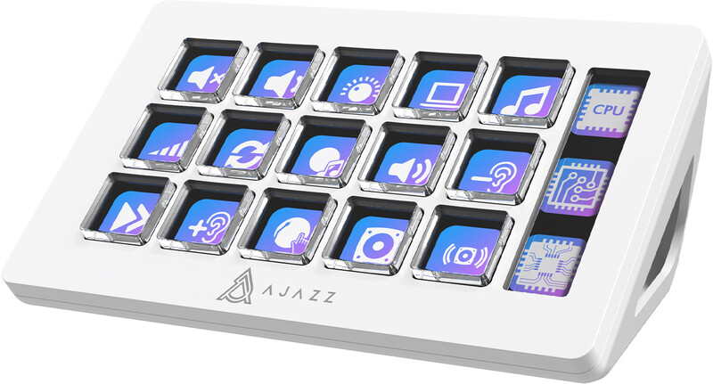Контролер для стримінгу Ajazz AKP153E USB White (AKP153E-W)