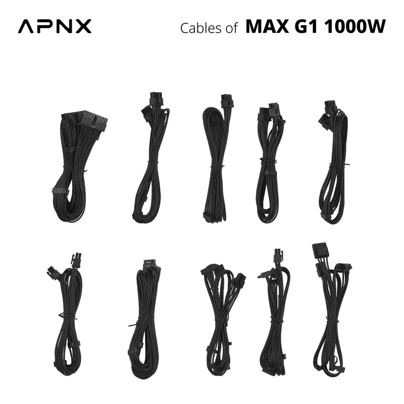 Блок живлення APNX MAX G1 1000 (APPG-MXK0FEC.X1) 1000W