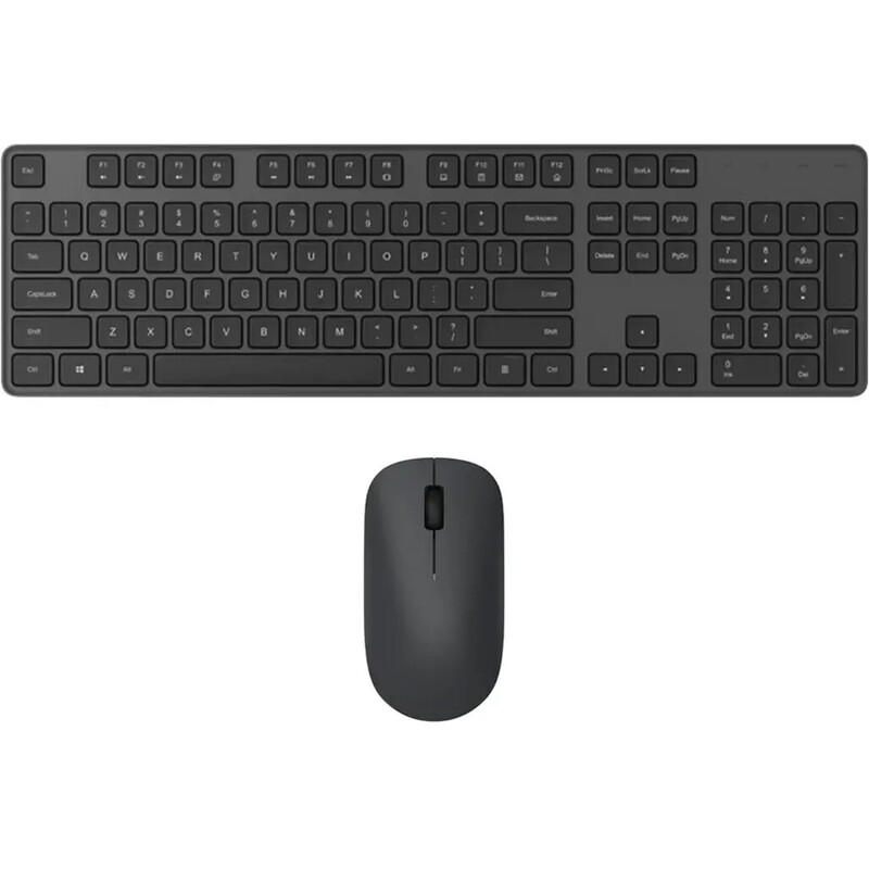Комплект (клавіатура, миша) бездротовий Xiaomi Wireless Keyboard and Mouse Combo Black (BHR6100GL)