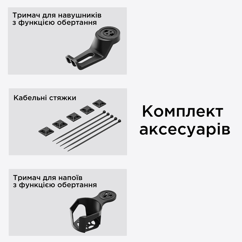 Комп`ютерний стіл Anda Seat Xtreme 1400x750 Black (AD-D-DD1-1400-07-B)