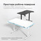 Фото - Компьютерный стол Anda Seat Xtreme E 1400x750 White (AD-D-DD1-1400-06-W) | click.ua