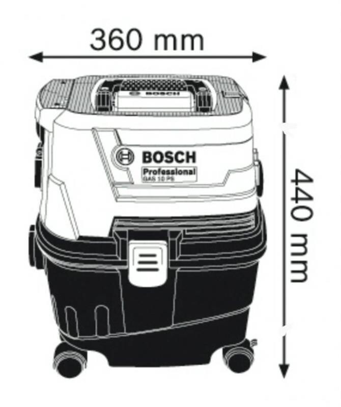 Пилосос Bosch GAS 15 PS (0.601.9E5.100)