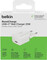 Фото - Мережевий зарядний пристрій Belkin BoostCharge USB-C Wall Charger 25W White (WCA012KQWH) | click.ua
