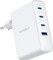 Фото - Мережевий зарядний пристрій Choetech GaN PD100W 4Ports White (PD9002) | click.ua
