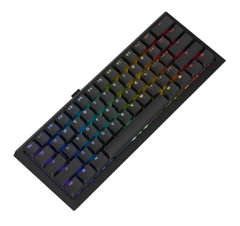 Клавіатура Ducky One X Mini WL/BT/USB Black (ON2461AST3-DAUSPDOECL1AS1)