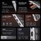 Фото - Клавиатура Axagon HMC-KB 9 in 1 Layout USB Silver/Black (HMC-KB-CRL) | click.ua