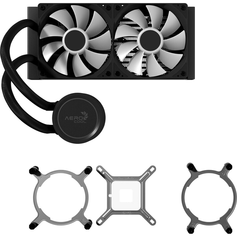 Система водяного охолодження AeroCool Abyss L240R Black (ACLA-AB24117.11)