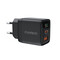 Фото - Мережевий зарядний пристрій Choetech (USB-C+USB-A) Black (PD6052-EU-BK) | click.ua