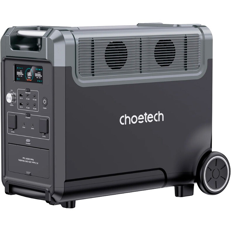 Зарядная станция Choetech BS009 3840Wh, 3600W (BS009-EU-BK)_OEM