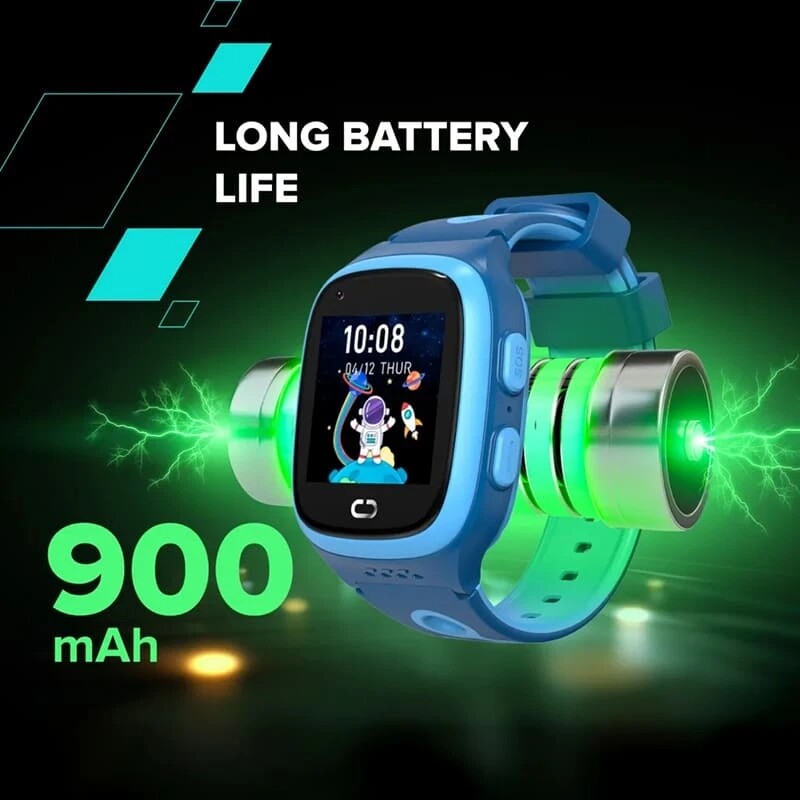Дитячий смарт-годинник Canyon Zefir KW-49 4G LTE Blue (CNE-KW49BL)