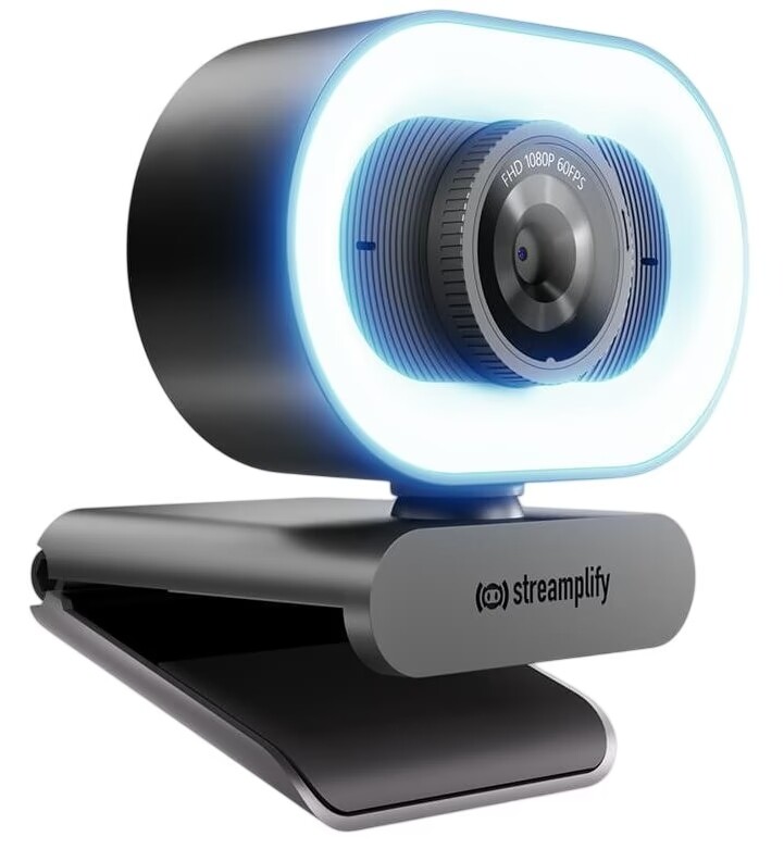 Веб-камера Streamplify Cam Plus Black (SPCW-CLFH221.11)