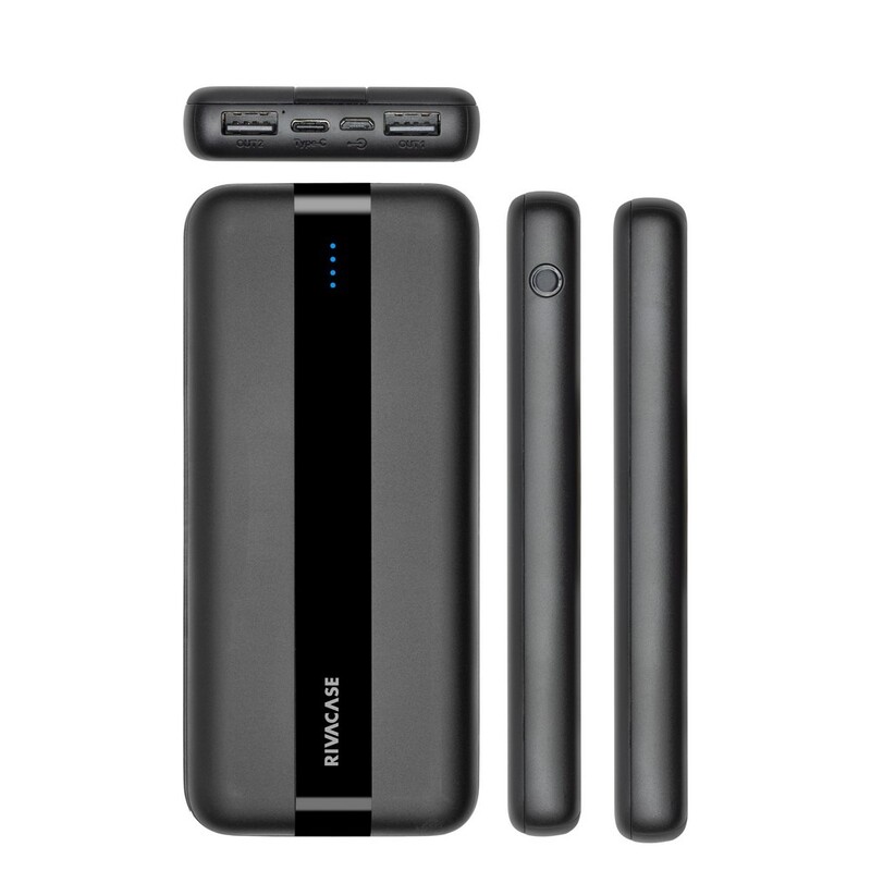 Универсальная мобильная батарея Rivacase Rivapower 10000mAh Black (VA2041)